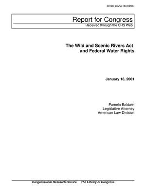 The Wild and Scenic Rivers Act and Federal Water Rights