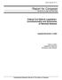 Report: Federal Tort Reform Legislation: Constitutionality and Summaries of S…