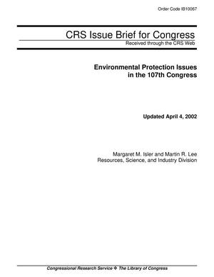 Environmental Protection Issues in the 107th Congress
