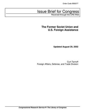 The Former Soviet Union and U.S. Foreign Assistance