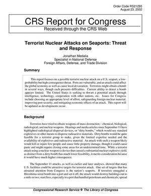 Terrorist Nuclear Attacks on Seaports: Threat and Response