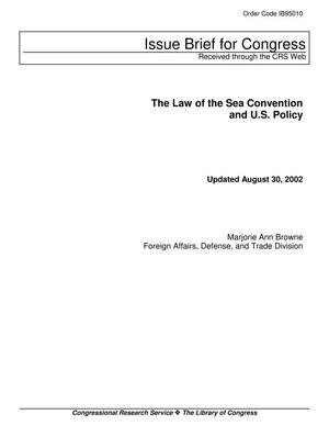 The Law of the Sea Convention and U.S. Policy