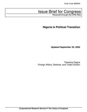Nigeria in Political Transition