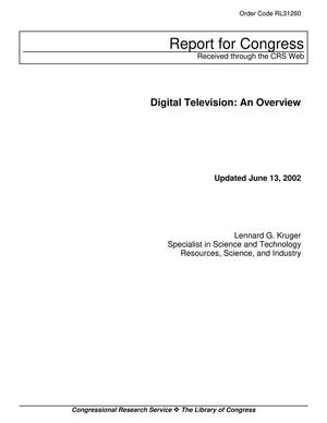 Digital Television: An Overview