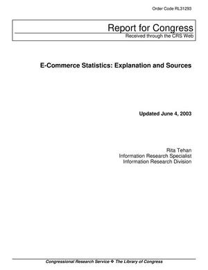 E-Commerce Statistics: Explanation and Sources