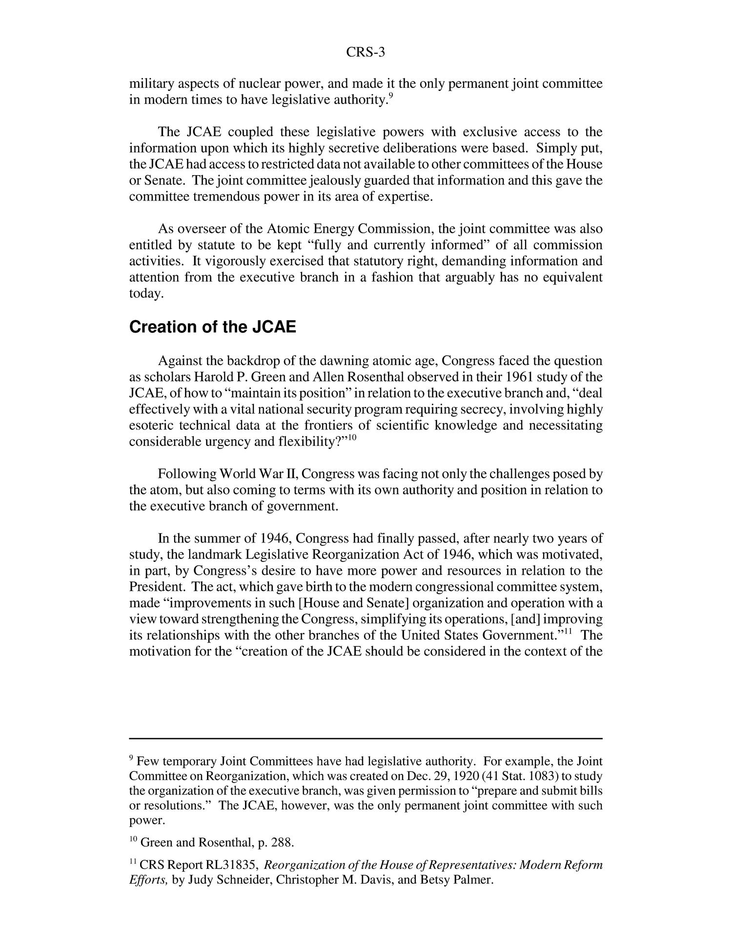 9/11 Commission Recommendations: Joint Committee on Atomic Energy - A Model for Congressional Oversight?
                                                
                                                    [Sequence #]: 6 of 38
                                                