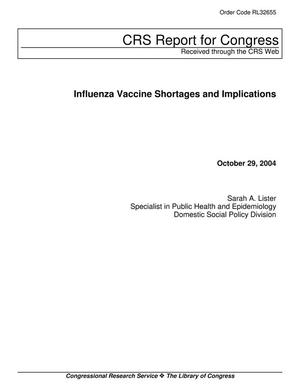 Influenza Vaccine Shortages and Implications