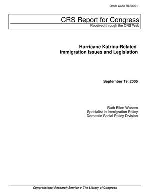 Hurricane Katrina-Related Immigration Issues and Legislation