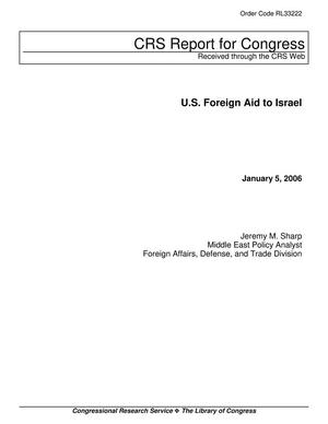 U.S. Foreign Aid to Israel