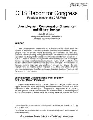 Unemployment Compensation (Insurance) and Military Service