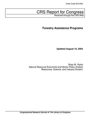 Forestry Assistance Programs