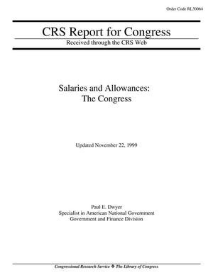Salaries and Allowances: The Congress