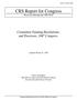 Primary view of Committee Funding Resolutions and Processes, 106th Congress