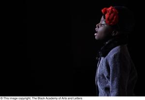 [Young actress performs in Aretha: The Musical]