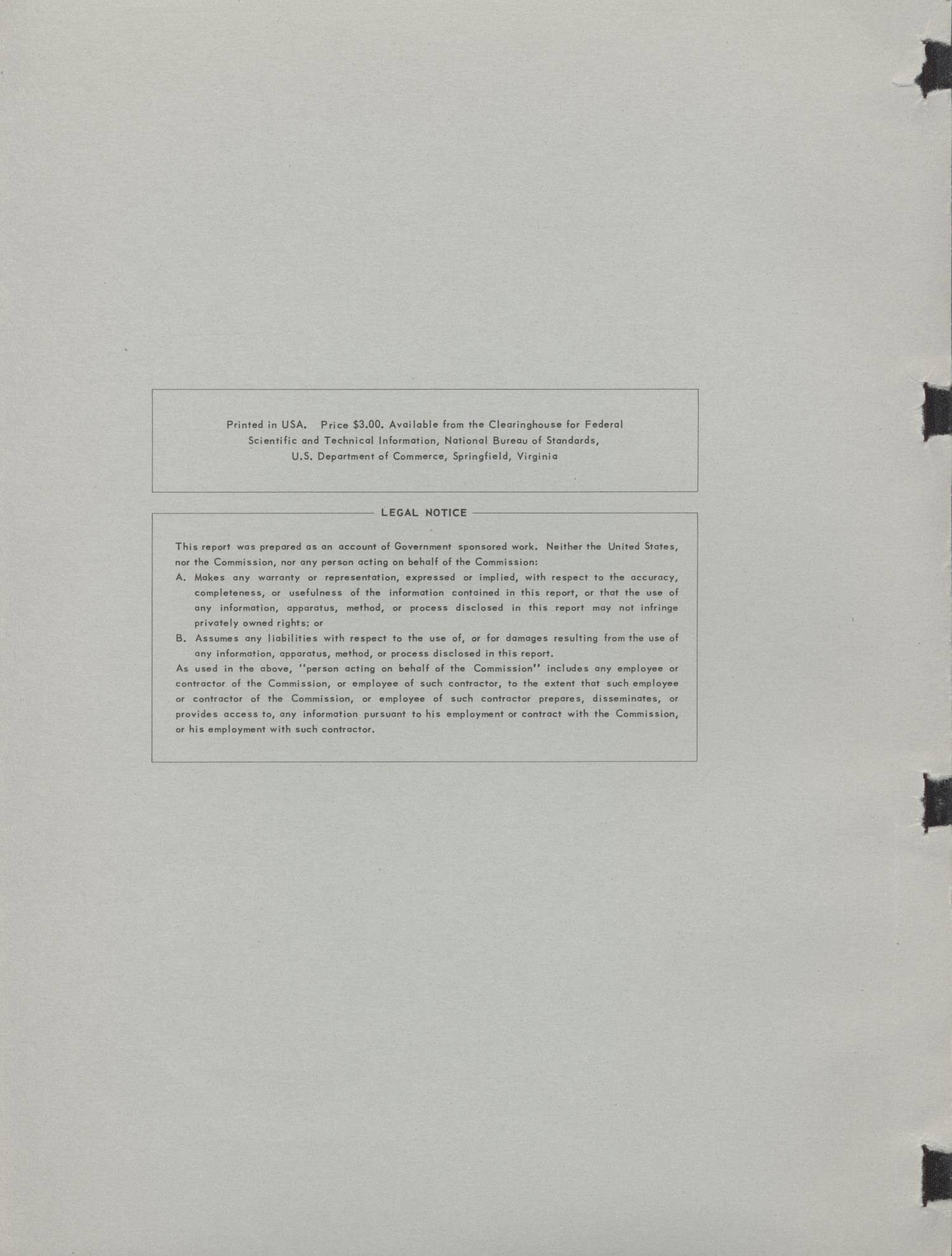 Maritime Reactor Project Annual Progress Report for Period Ending November 30, 1963
                                                
                                                    Front Inside
                                                