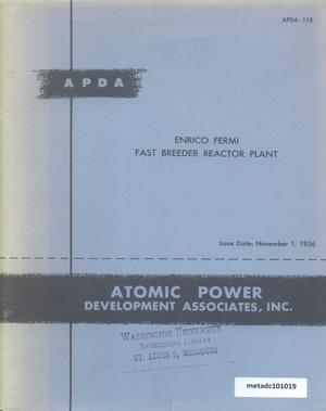 Enrico Fermi Fast Breeder Reactor Plant
