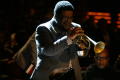 Primary view of [Musician playing a trumpet]