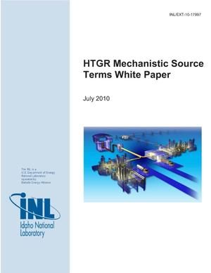 HTGR Mechanistic Source Terms White Paper