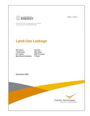Land-use Leakage