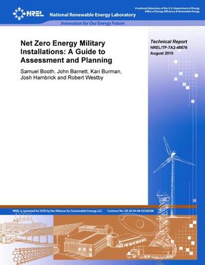 Net Zero Energy Military Installations: A Guide to Assessment and Planning