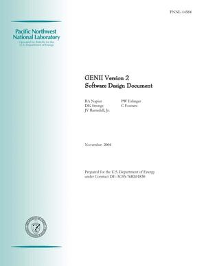 GENII Version 2 Software Design Document