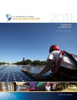 Solar Decathlon 2011, (Small Program)(Brochure)