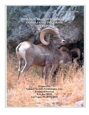 Ecological Monitoring and Compliance Program 2009 Report