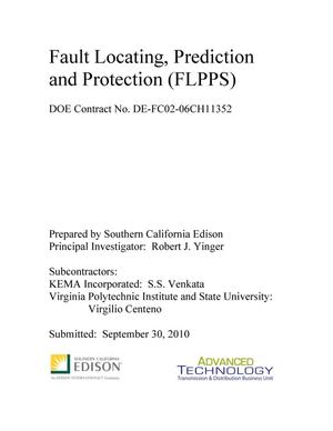 Fault Locating, Prediction and Protection (FLPPS)