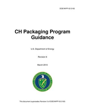 CH Packaging Program Guidance