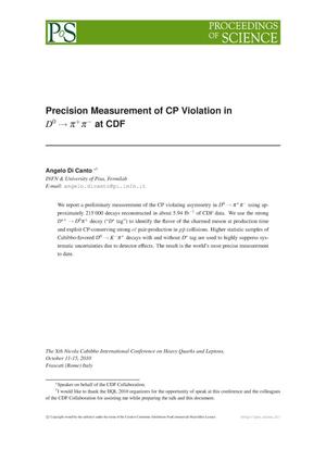 Precision Measurement of CP Violation in $D^0\to\pi^+\pi^-$ at CDF