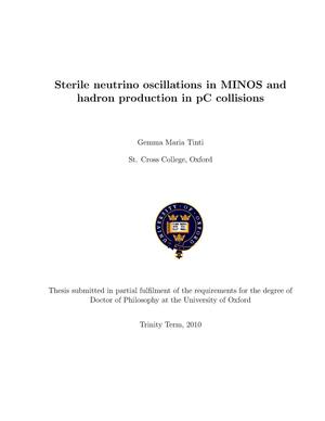 Sterile neutrino oscillations in MINOS and hadron production in pC collisions