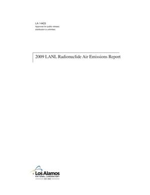 2009 LANL radionuclide air emissions report