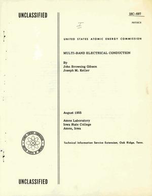MULTI-BAND ELECTRICAL CONDUCTION