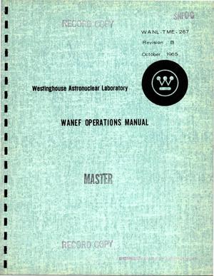 WANEF operations manual