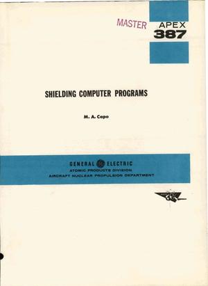 SHIELDING COMPUTER PROGRAMS
