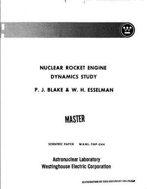 Nuclear rocket engine dynamics study