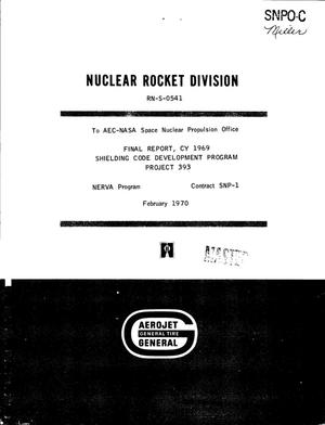 Final report, CY 1969. Shielding code development program, project 393