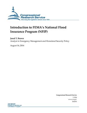 Introduction to FEMA's National Flood Insurance Program (NFIP)