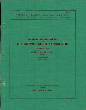 Semiannual Report to the Atomic Energy Commission