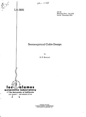 Semiempirical Cable Design