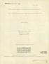 Thesis or Dissertation: RADIOLYSIS OF TRIS(ETHYLENEDIAMINE) COBALT(III) SALTS.