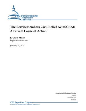 The Servicemembers Civil Relief Act (SCRA): A Private Cause of Action