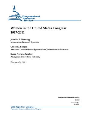 Women in the United States Congress: 1917-2011