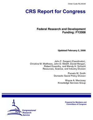 Federal Research and Development Funding: FY2008