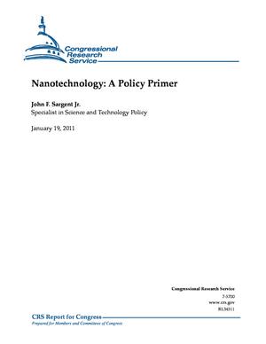 Nanotechnology: A Policy Primer