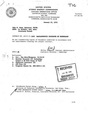 Thermal Neutron Scattering Studies of Molecular Dynamics and Critical Phenomena in Fluids and Solids. Annual Progress Report, December 1971--November 1972.