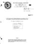 Report: A NEW PROCESS FOR THE REMOTE PREPARATION AND FABRICATION OF FUEL ELEM…