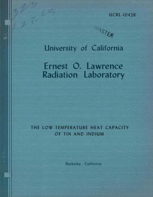 The Low-Temperature Heat Capacity of Tin and Indium