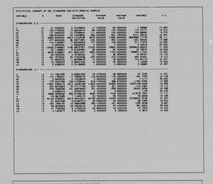 Neutron Activation and Other Analytical Data for Plutonic Rocks from North America and Africa: Appendix D. Microfiche Tables