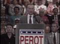 Primary view of [News Clip: Perot-Rally PKG]